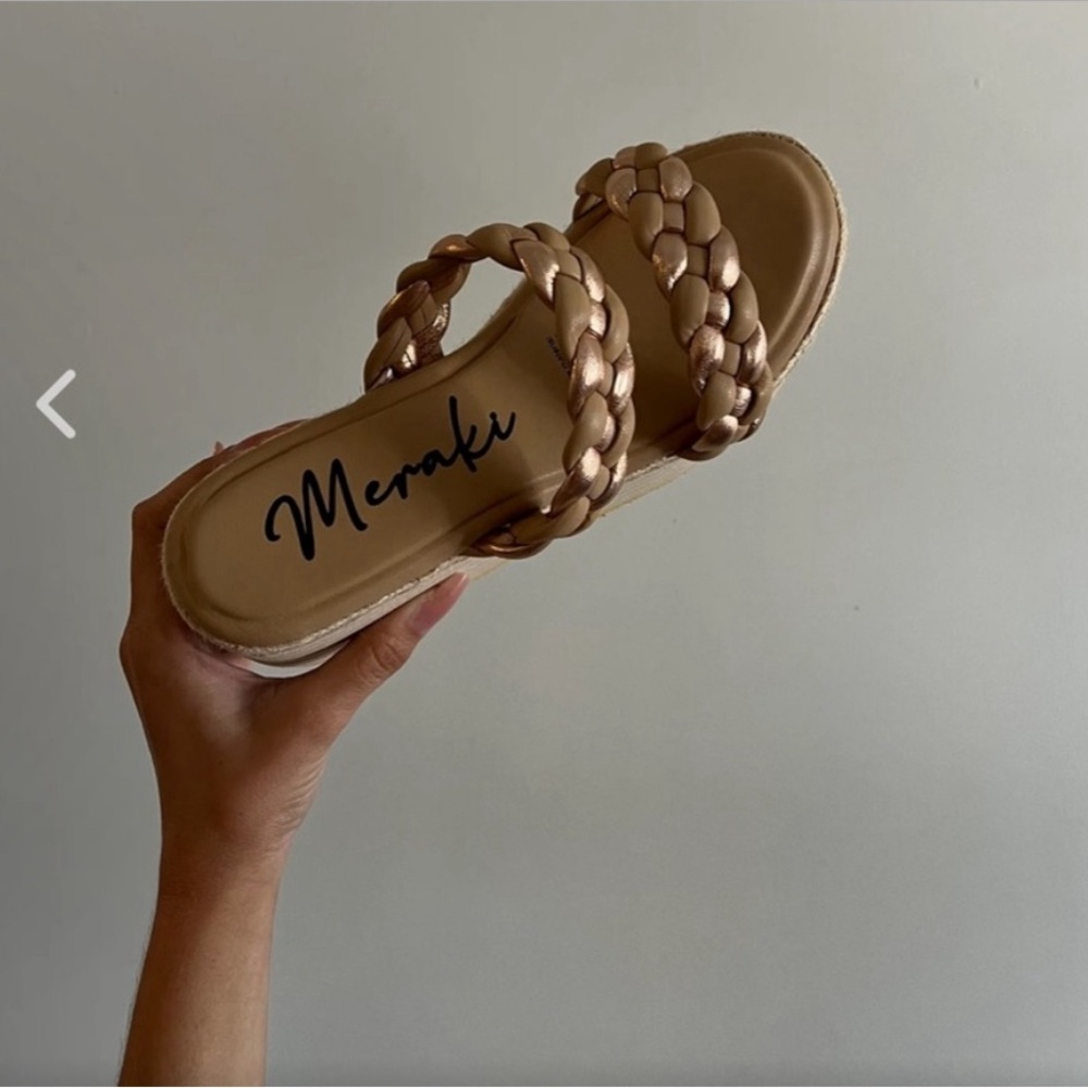 Moroccan wedge slides-Meraki